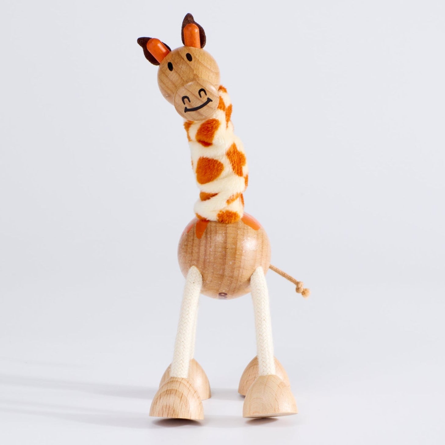 Bendable Wooden Giraffe